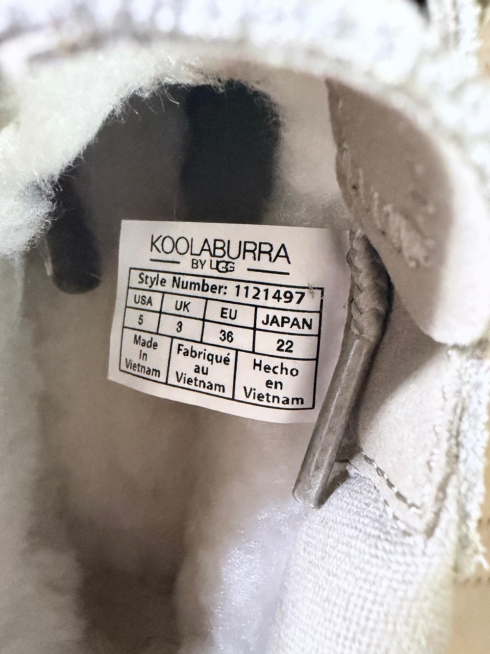 Koolaburra by UGG Advay Suede Faux Fur Ankle Boots Taupe Dune Women's Size 5 NWT - Picture 7 of 13